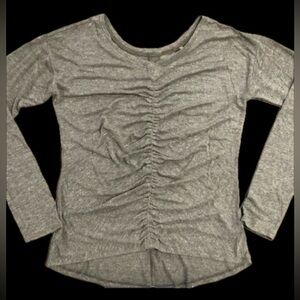 Zella Ruched Long sleeved tee-size M